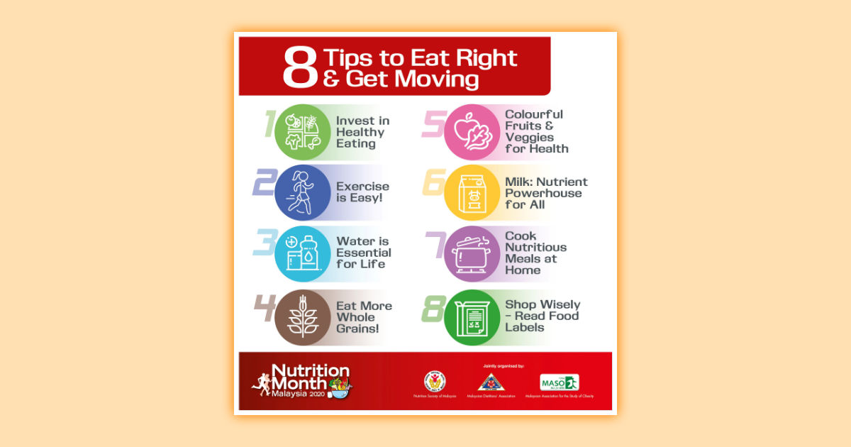 8 tips for healthy eating